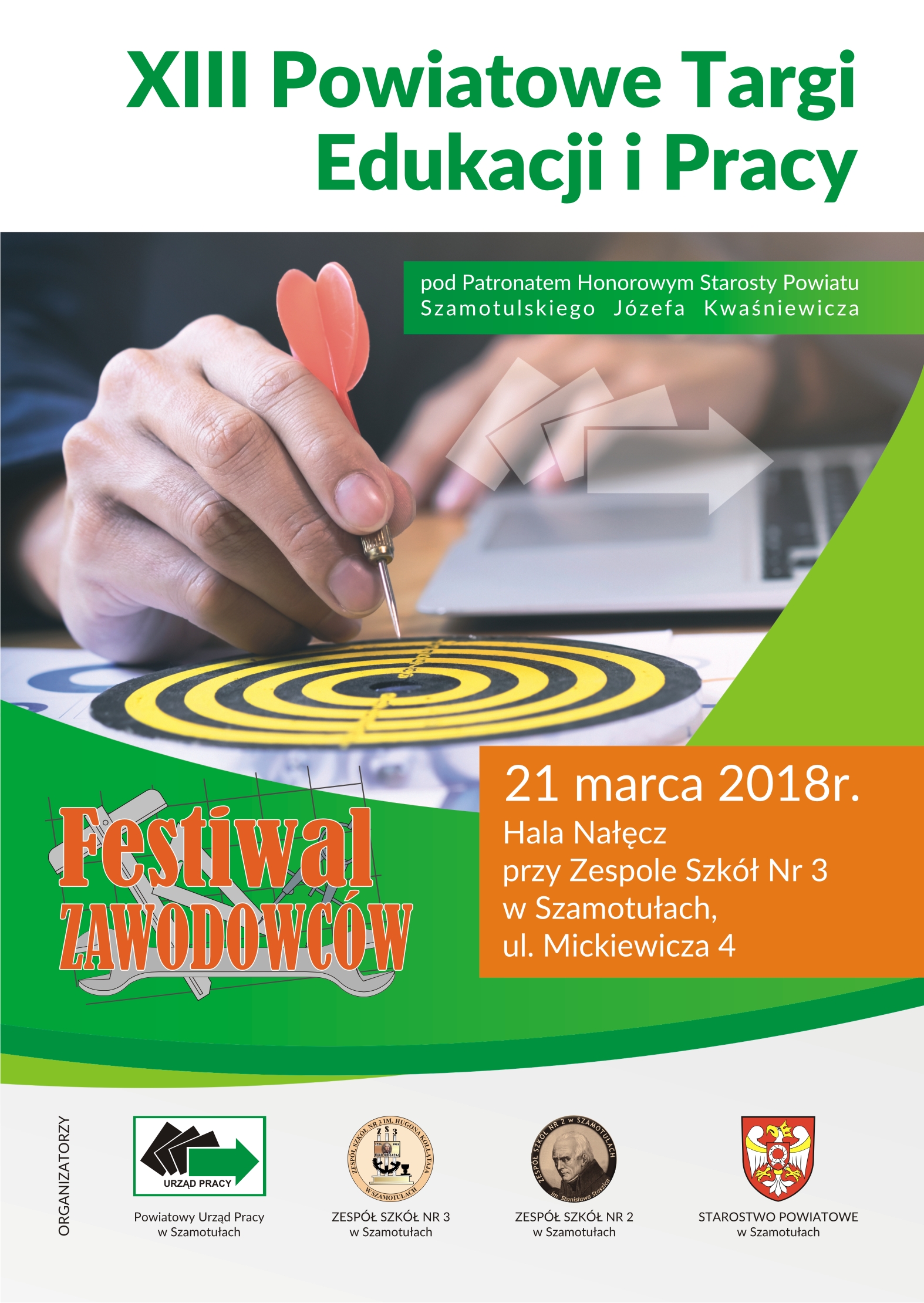 Plakat Powiatowe Targi Pracy